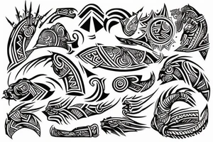 tribal tattoo idea