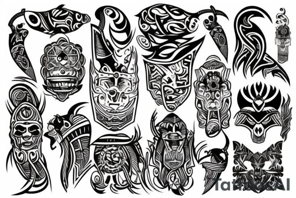 tribal tattoo idea
