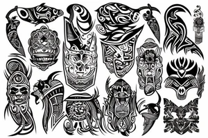 tribal tattoo idea