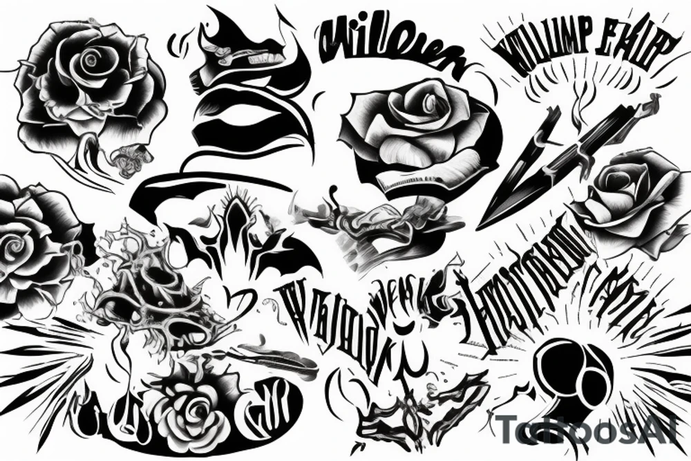 willpower sign tattoo idea