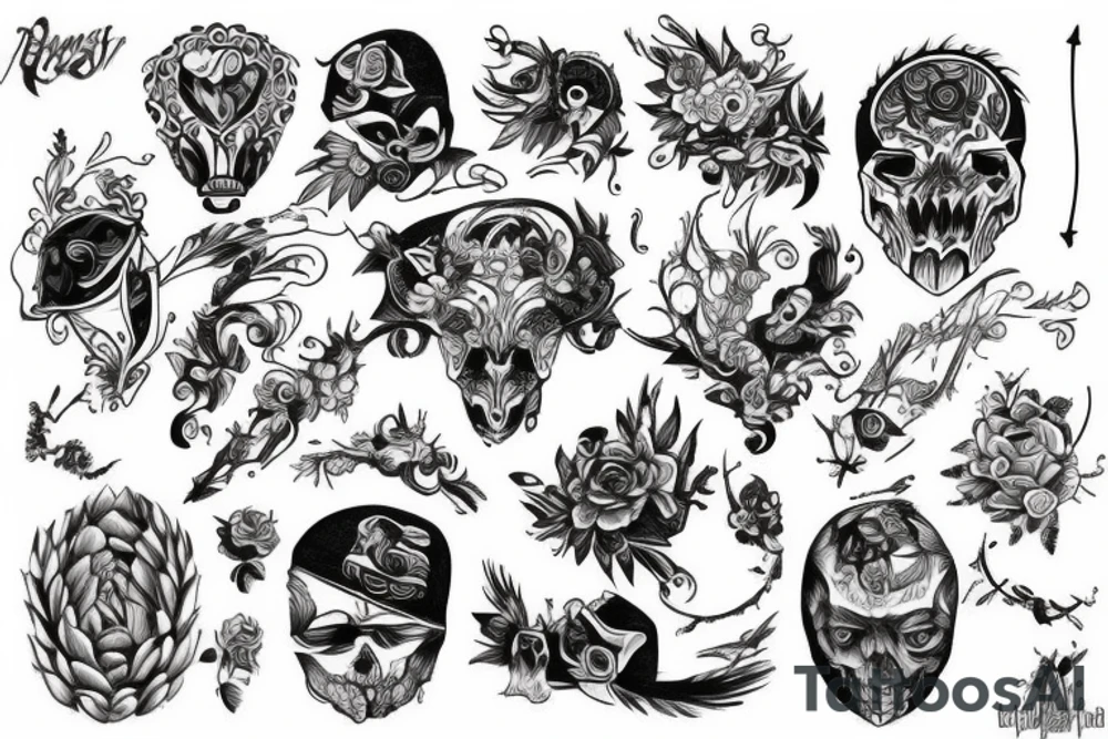 Beast tattoo idea