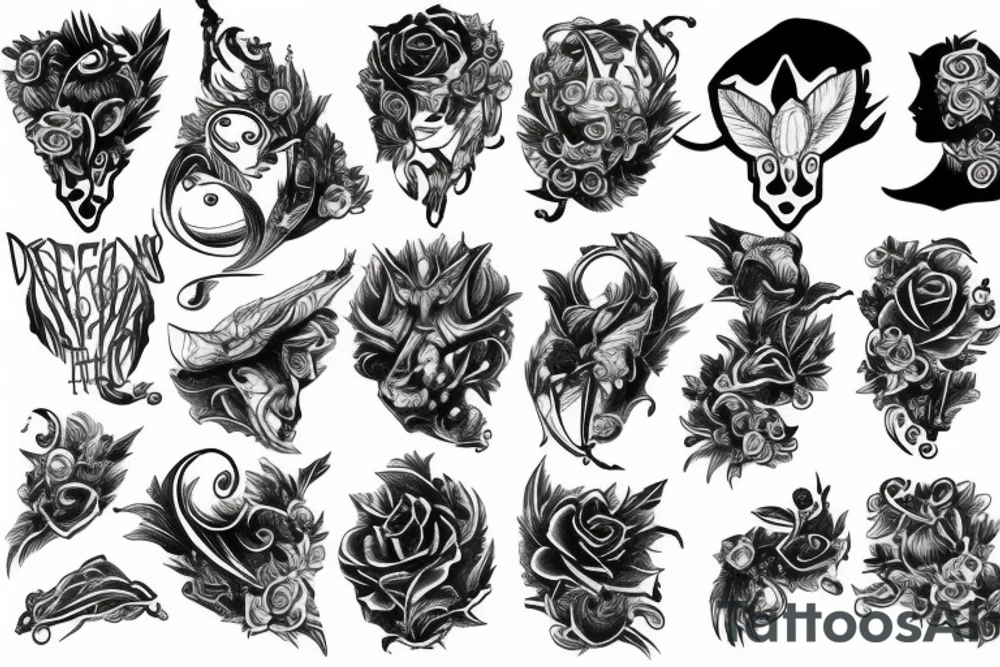 Beast tattoo idea