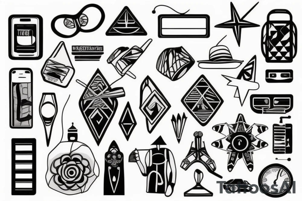 travel tattoo idea