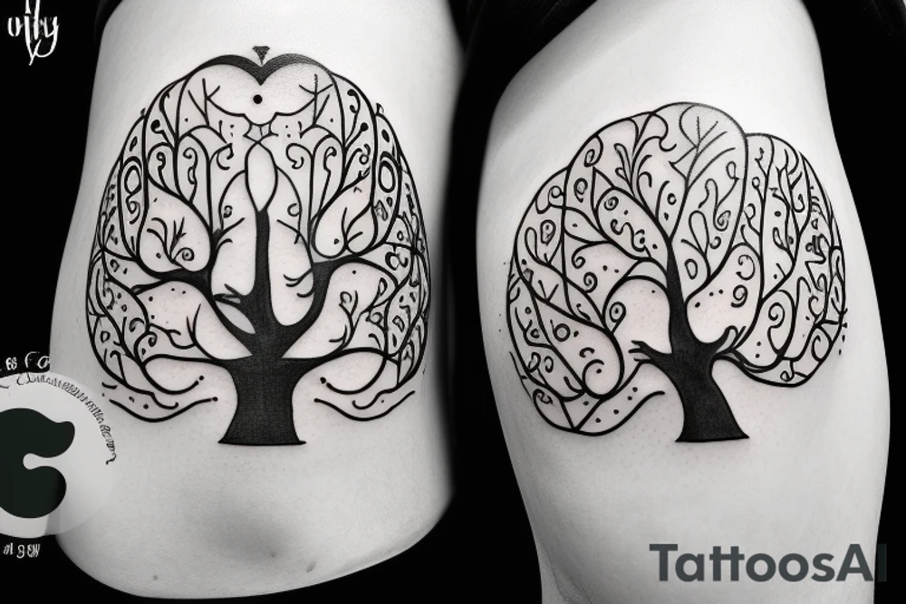 Family tree tattoo idea