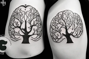 Family tree tattoo idea