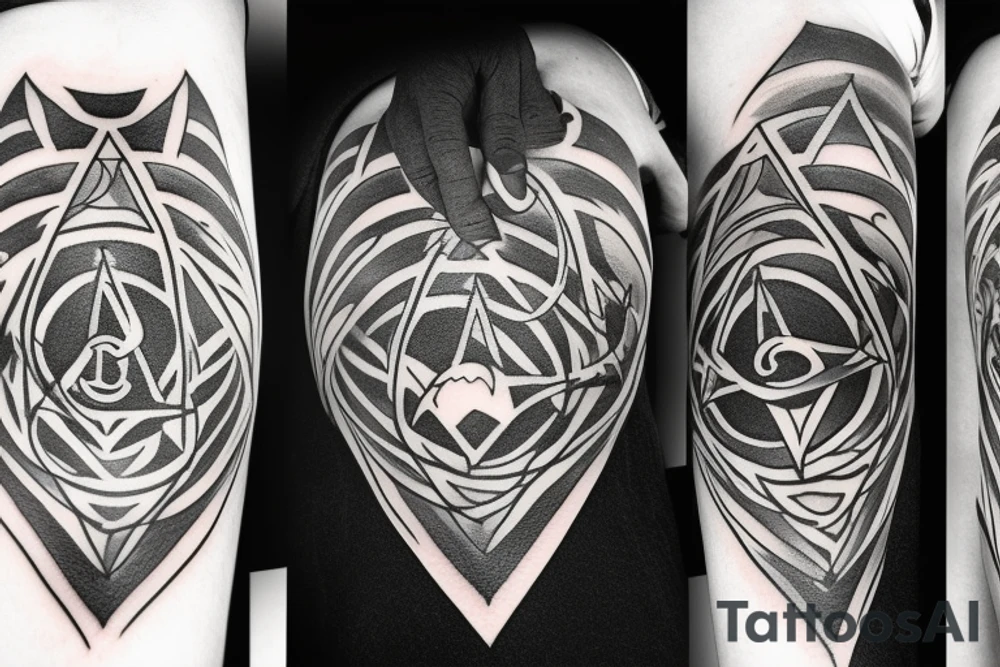 deathly hallows tattoo idea