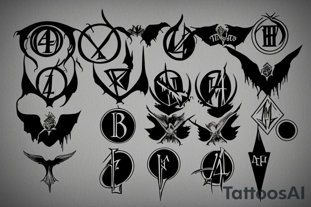 harry potter and the 
deathly hallows tattoo idea