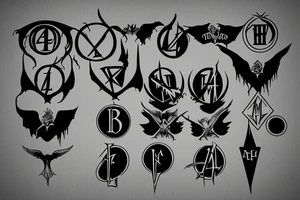 harry potter and the 
deathly hallows tattoo idea