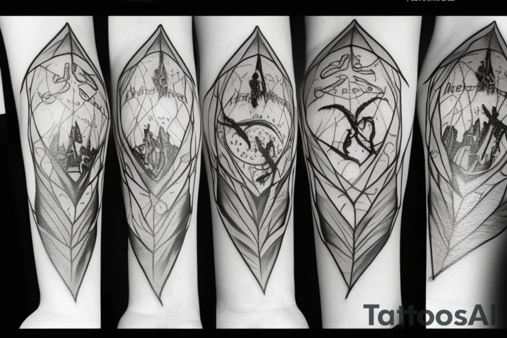 harry potter and the 
deathly hallows tattoo idea