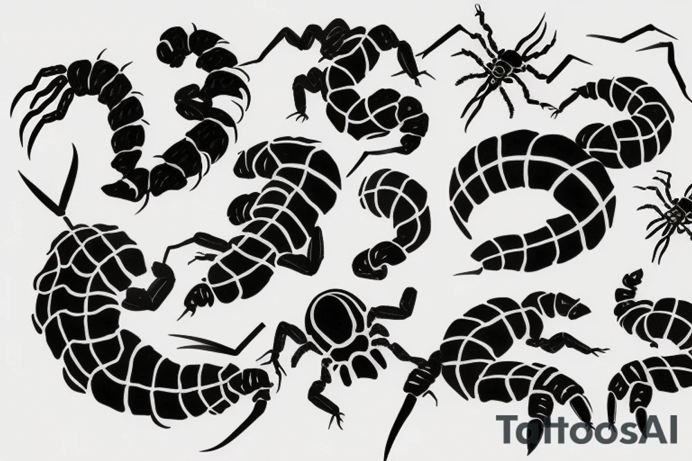 scorpion tattoo idea
