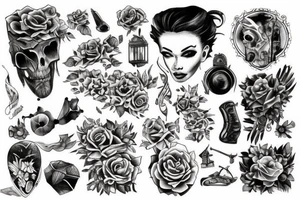 old city tattoo idea