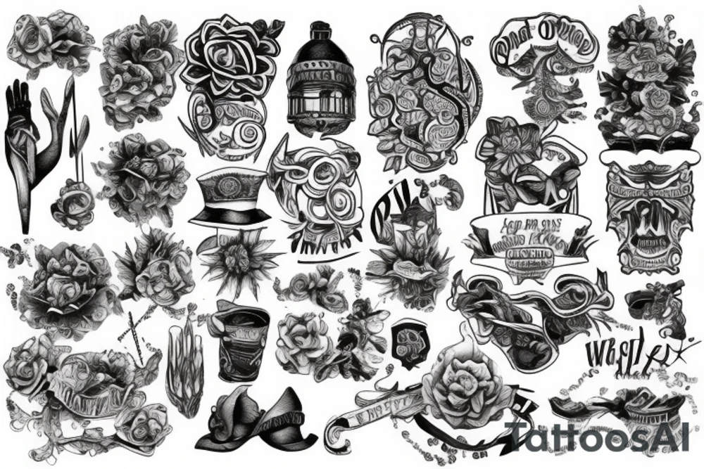 old town tattoo idea