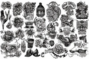 old town tattoo idea