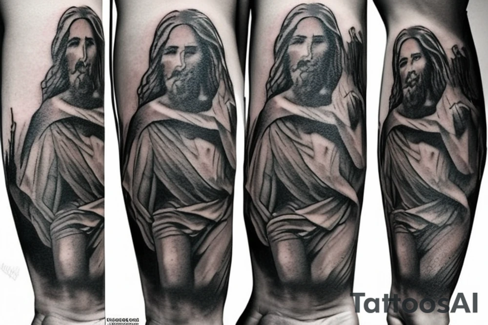 Jesus tattoo idea