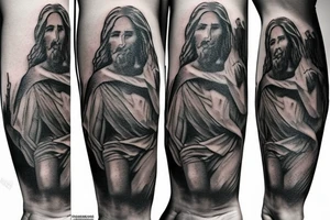 Jesus tattoo idea