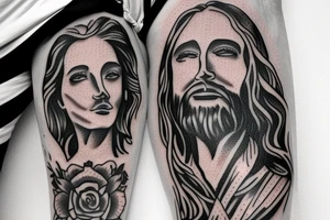 Jesus tattoo idea