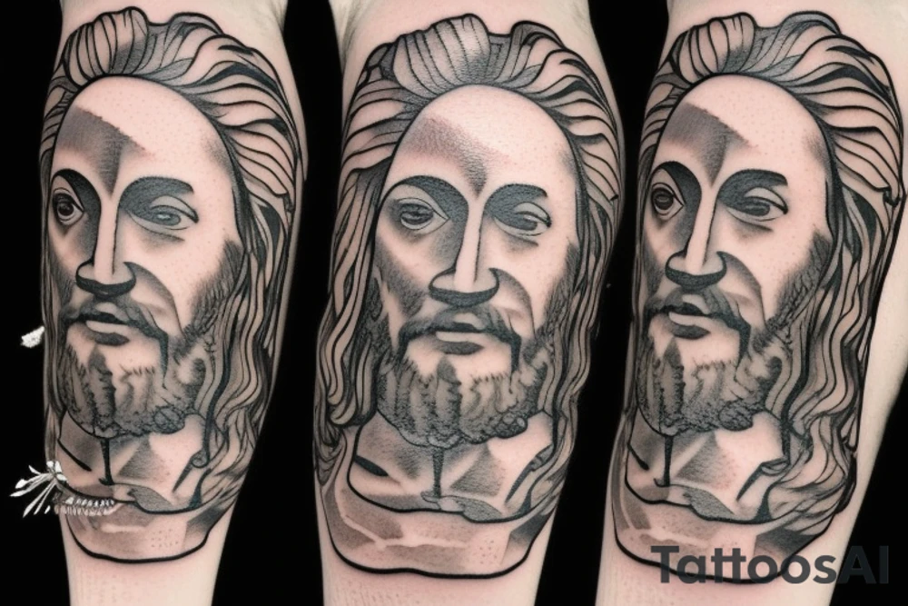 Jesus tattoo idea