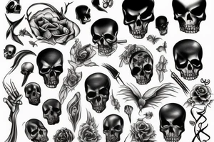 death pain tattoo idea