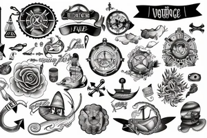 y classic tattoo shop vintage retro nautical tattoo idea