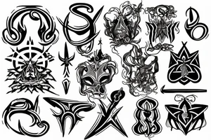 Trident tattoo idea