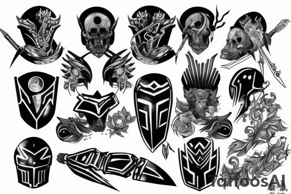 armor of God tattoo idea