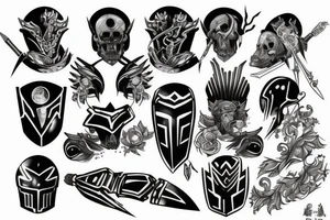 armor of God tattoo idea
