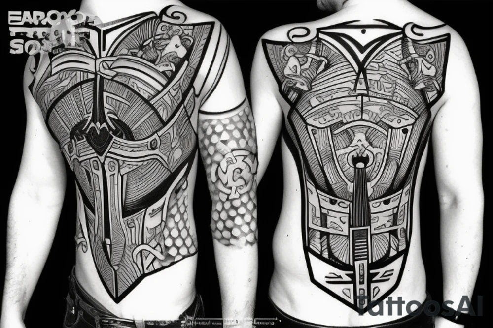 armor of God tattoo idea