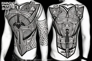armor of God tattoo idea