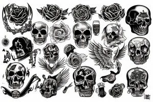 Root of all evil tattoo idea