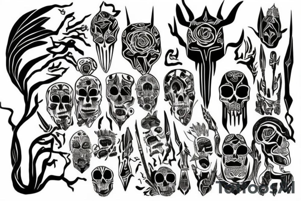 Root of all evil tattoo idea