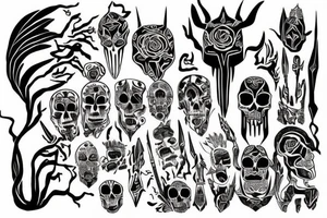 Root of all evil tattoo idea