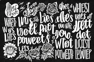 Generate a tattoo with this quote in it 
"What lies in our power to do, lies in our power not to do." tattoo idea
