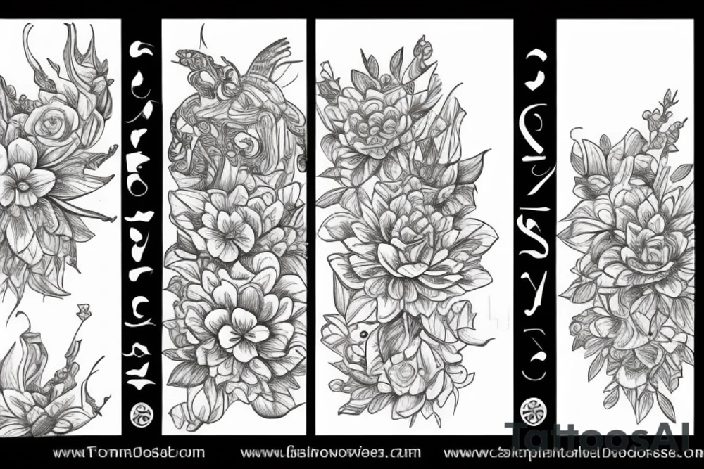 Jasmine tattoo idea
