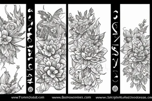 Jasmine tattoo idea
