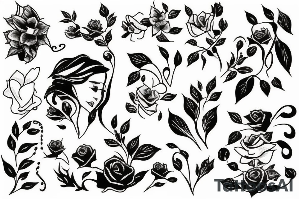 Jasmine tattoo idea