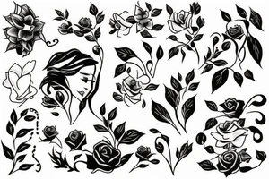 Jasmine tattoo idea