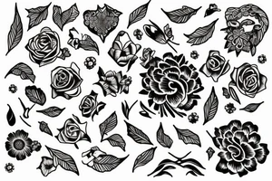 Jasmine tattoo idea