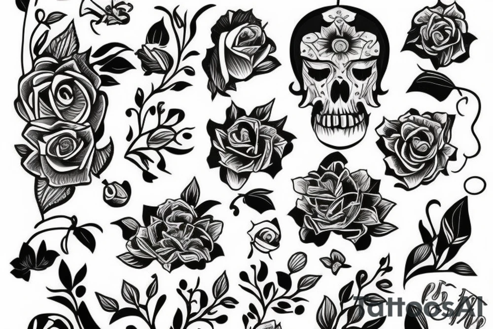 Jasmine tattoo idea