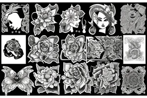 Jasmine tattoo idea