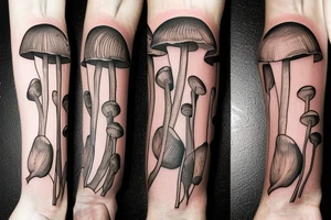 Mushroom tattoo idea