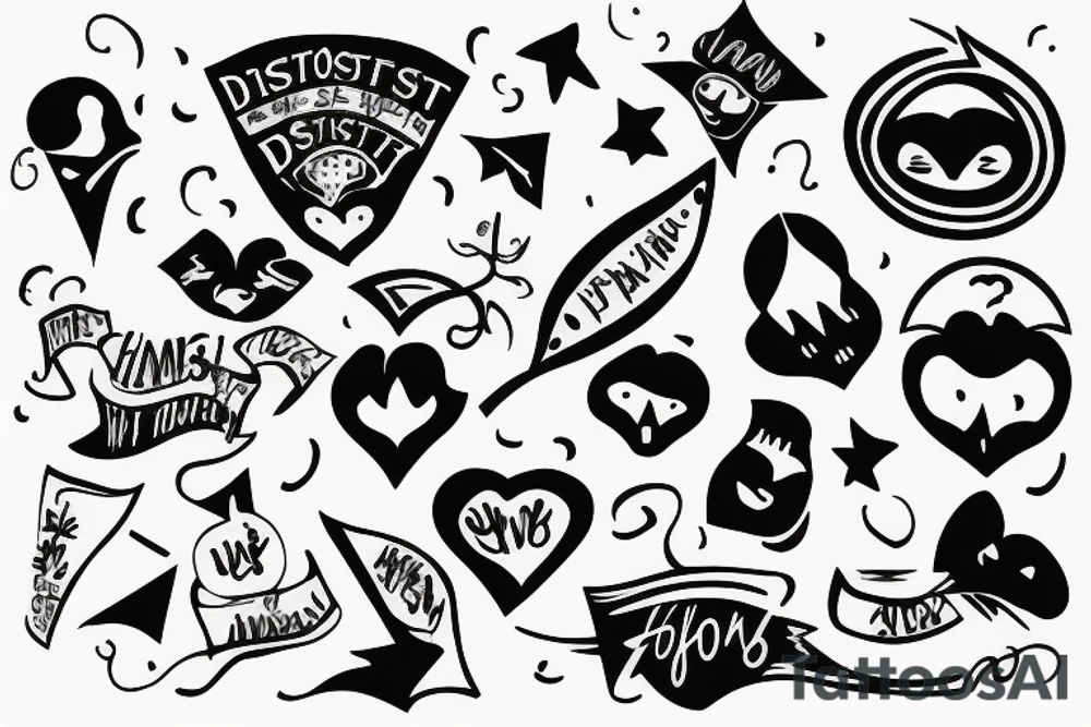 disappointment family shallow tattoo idea