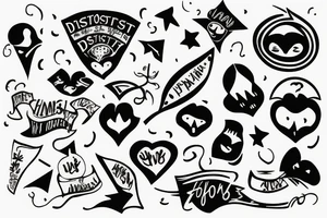 disappointment family shallow tattoo idea