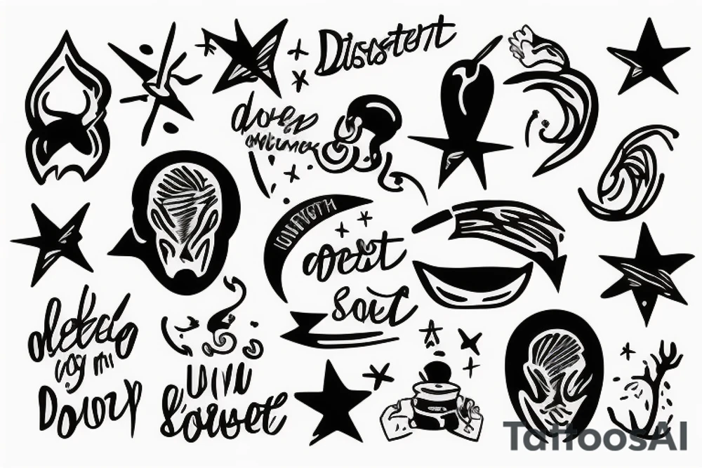disappointment family shallow tattoo idea