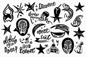 disappointment family shallow tattoo idea