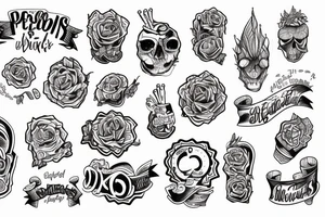 a person with a thousand ideas tattoo idea