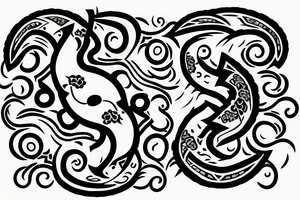 Symbol of strength, related to my last name, Wood and I'm a Gemini. tattoo idea
