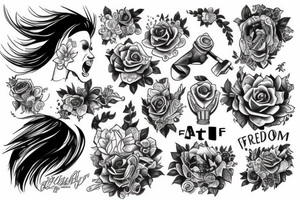Looking for freedom of myself, screaming, crying. tattoo idea