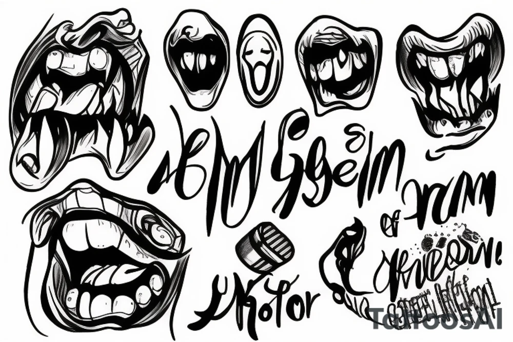 Looking for freedom of myself, screaming, crying. tattoo idea