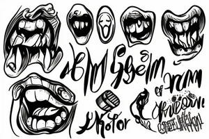 Looking for freedom of myself, screaming, crying. tattoo idea