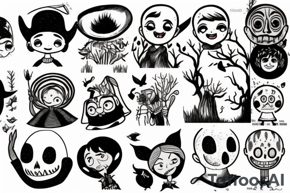 Over the garden wall tattoo idea